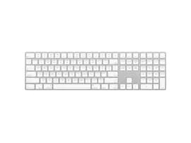 Apple Magic Numeric Keyboard Silver MQ052 New